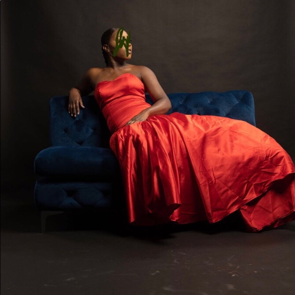 Red Prom Dress - Picture 2 of 3